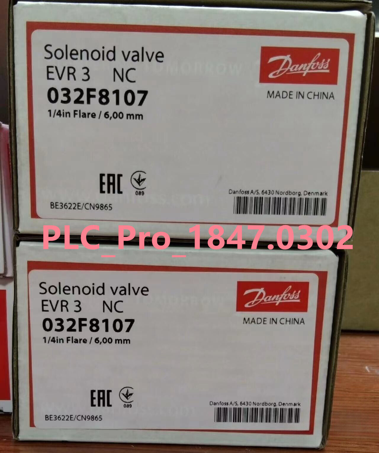 032F8107 Danfoss EVR3 NC 032F8107 Solenoid Valve China