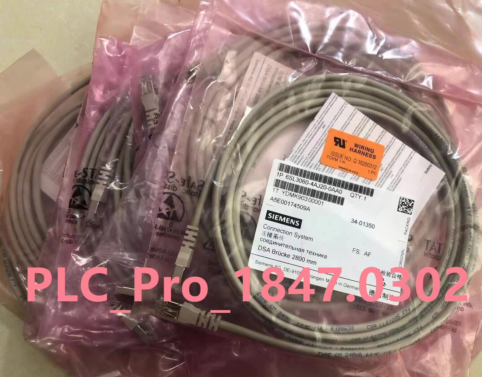 Siemens 6SL3060-4AJ20-0AA0 2.8M cable Retail 100% Quality Guarantee Supply Sourcing Buy