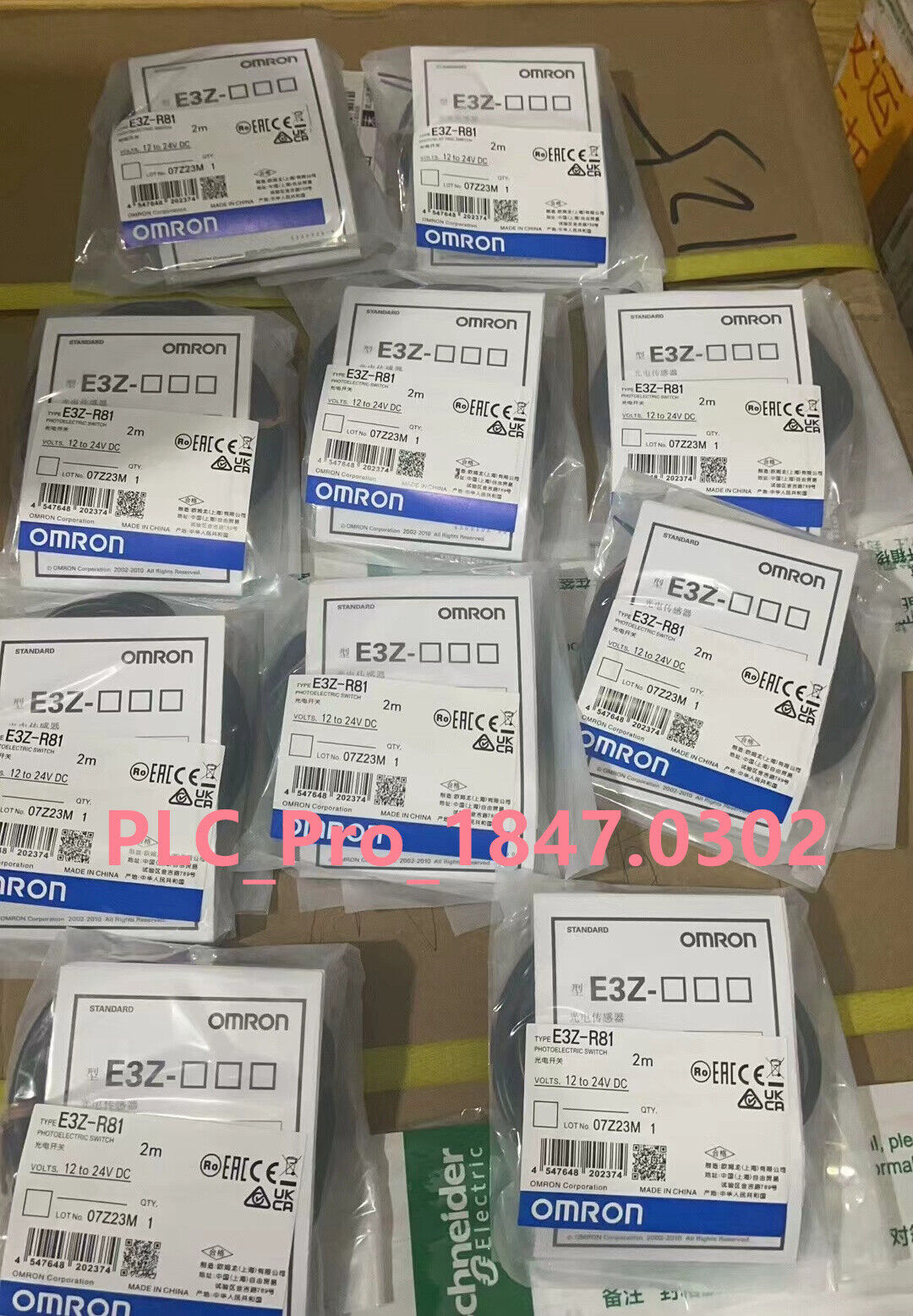 E3ZR81 Omron E3Z-R81 Photoelectric Switch Sensor Sourcing