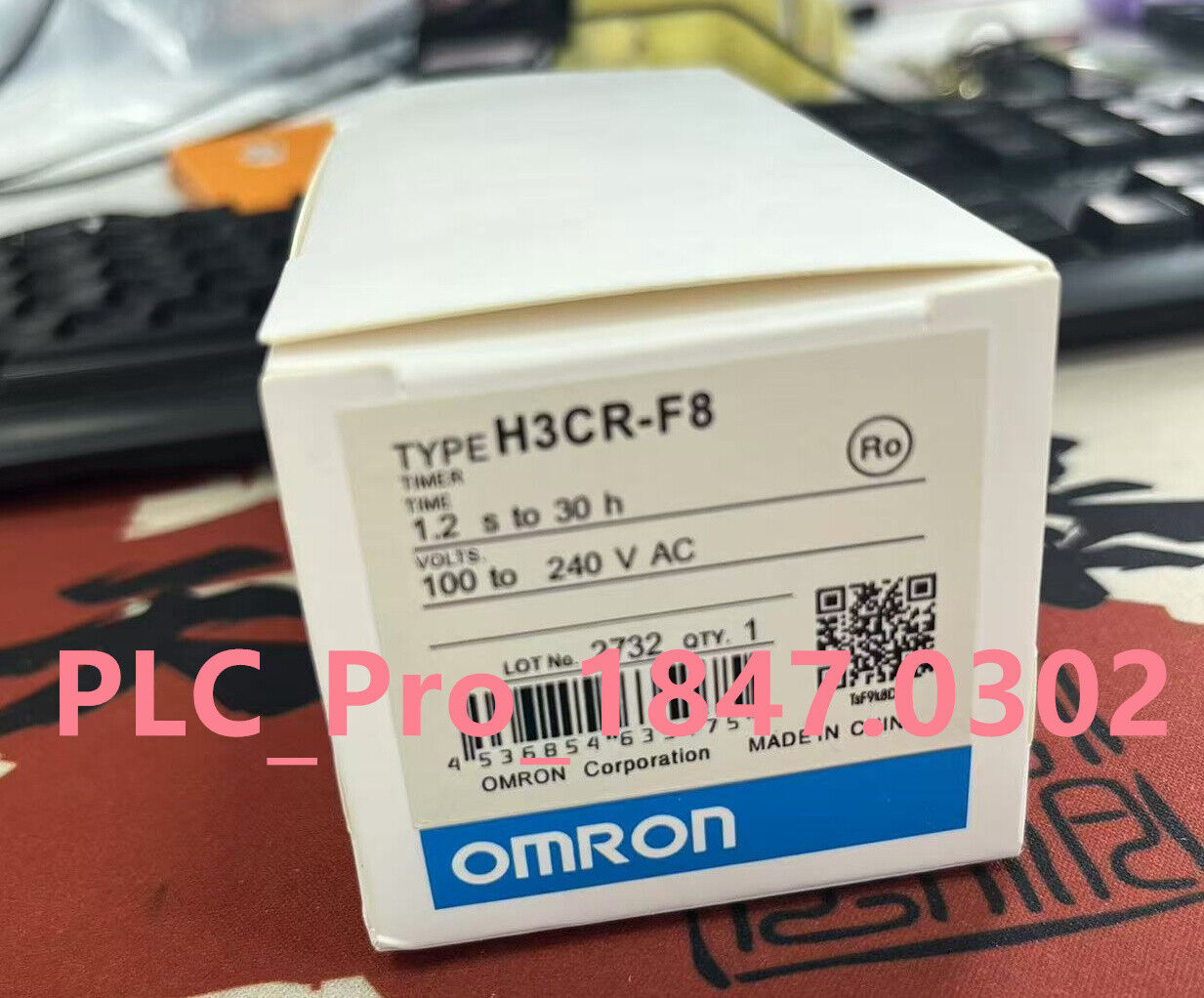 H3CRF8 OMRON H3CR-F8 Twin Timer 100-240VAC Sourcing