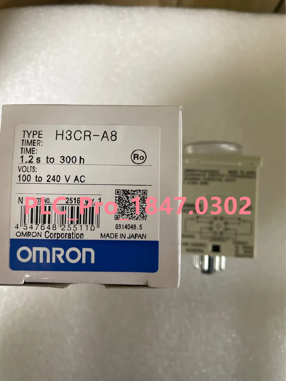 H3CRA8 OMRON Timer H3CR-A8 100-240VAC